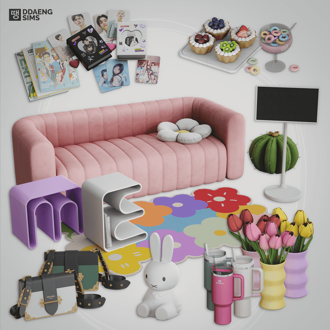 Набор мебели и декора Kidult Set